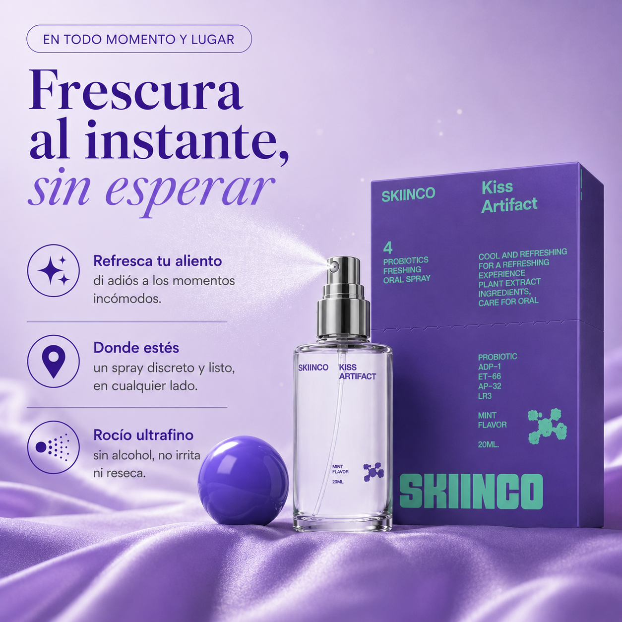 Kiss Artifact™ - El Perfume Para Tu Aliento