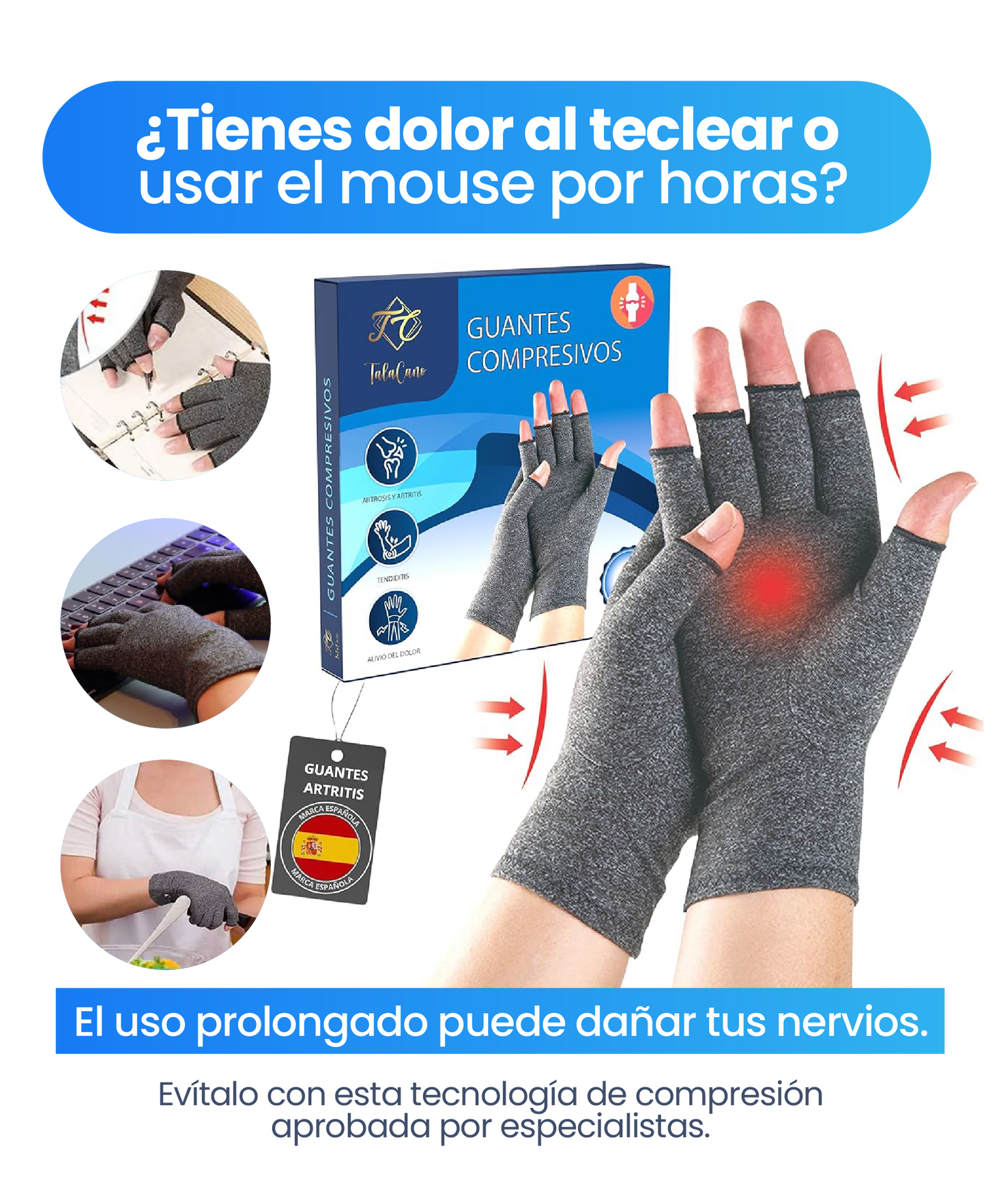 GUANTES DE COMPRESION