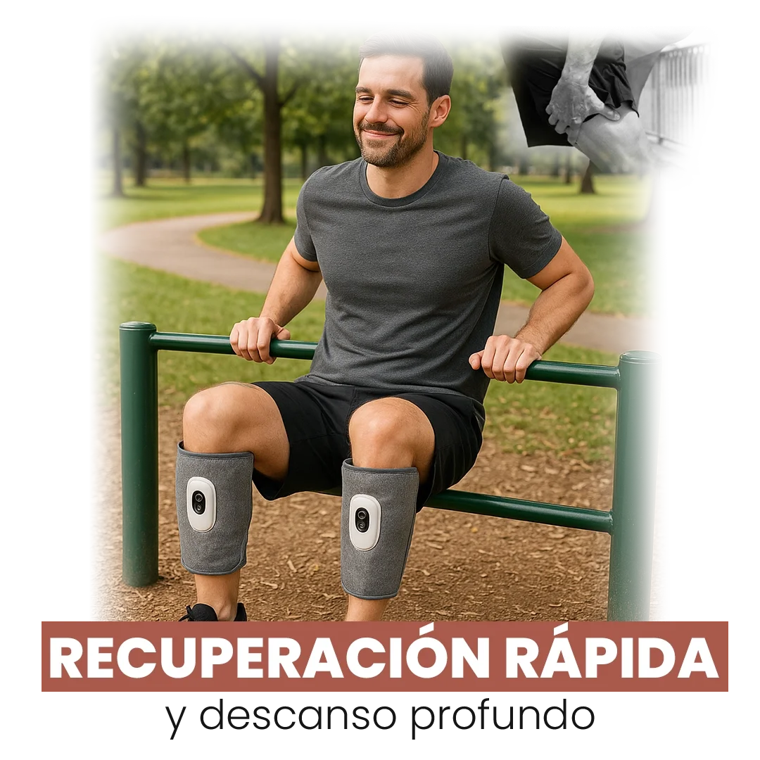 MASAJEADOR DE PIERNAS CON CALEFACCIÓN