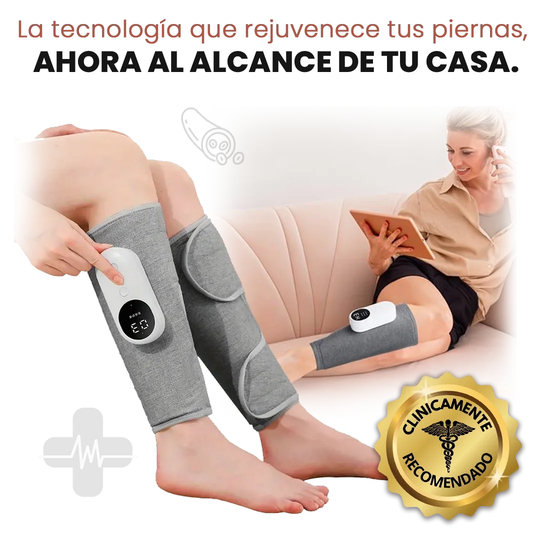 MASAJEADOR DE PIERNAS CON CALEFACCIÓN