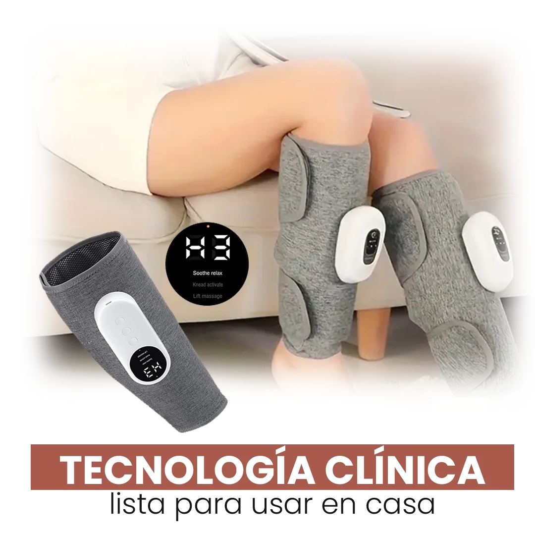 MASAJEADOR DE PIERNAS CON CALEFACCIÓN