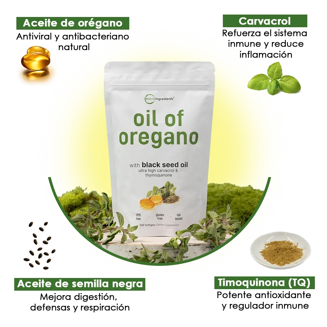 CAPSULAS DE ACEITE DE OREGANO