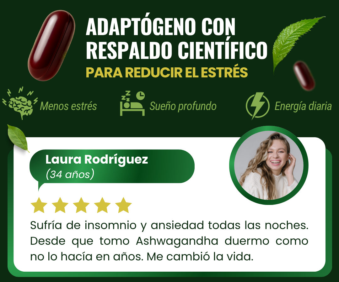 ASHWAGANDHA EN CAPSULAS