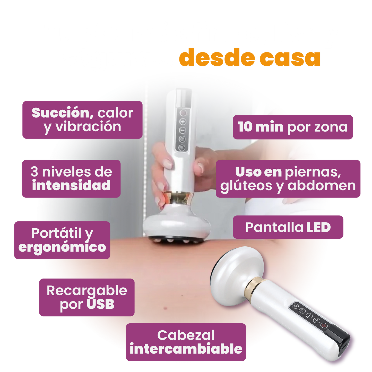 MASAJEADOR ANTI CELULITIS