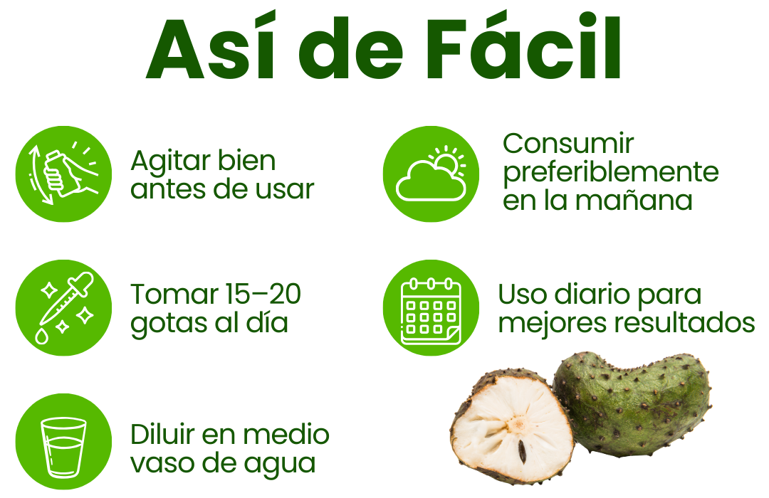 GOTAS EXTRACTO GUANABANA