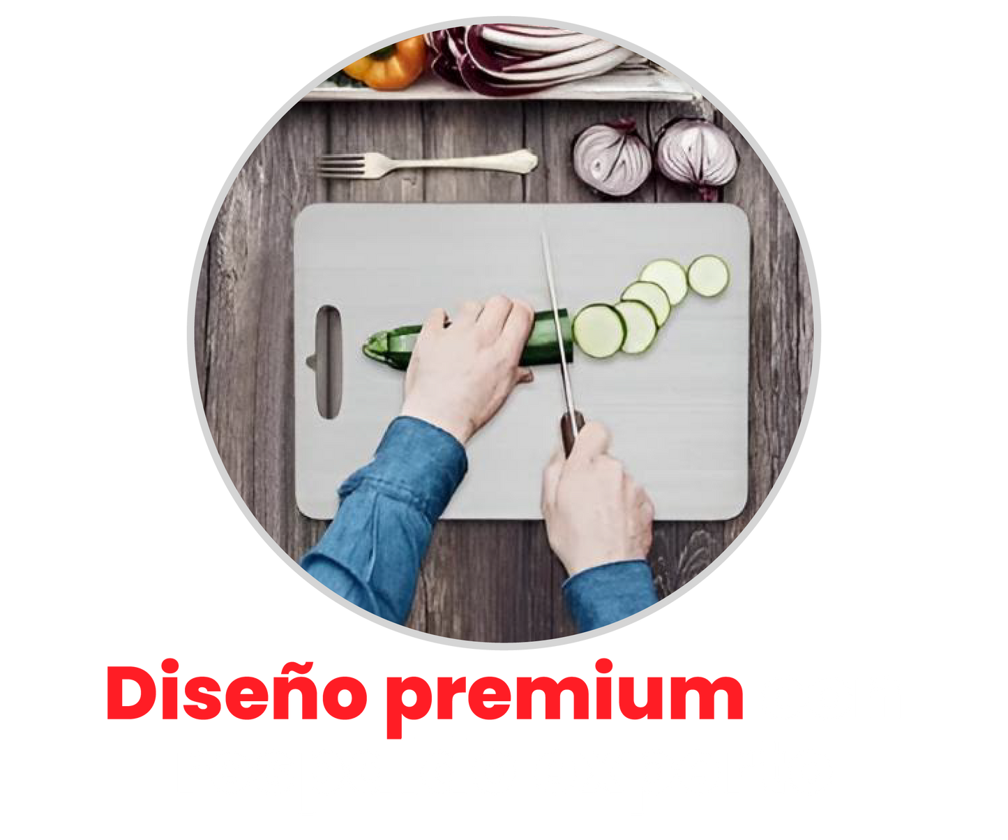 TABLA COCINA TITANIO