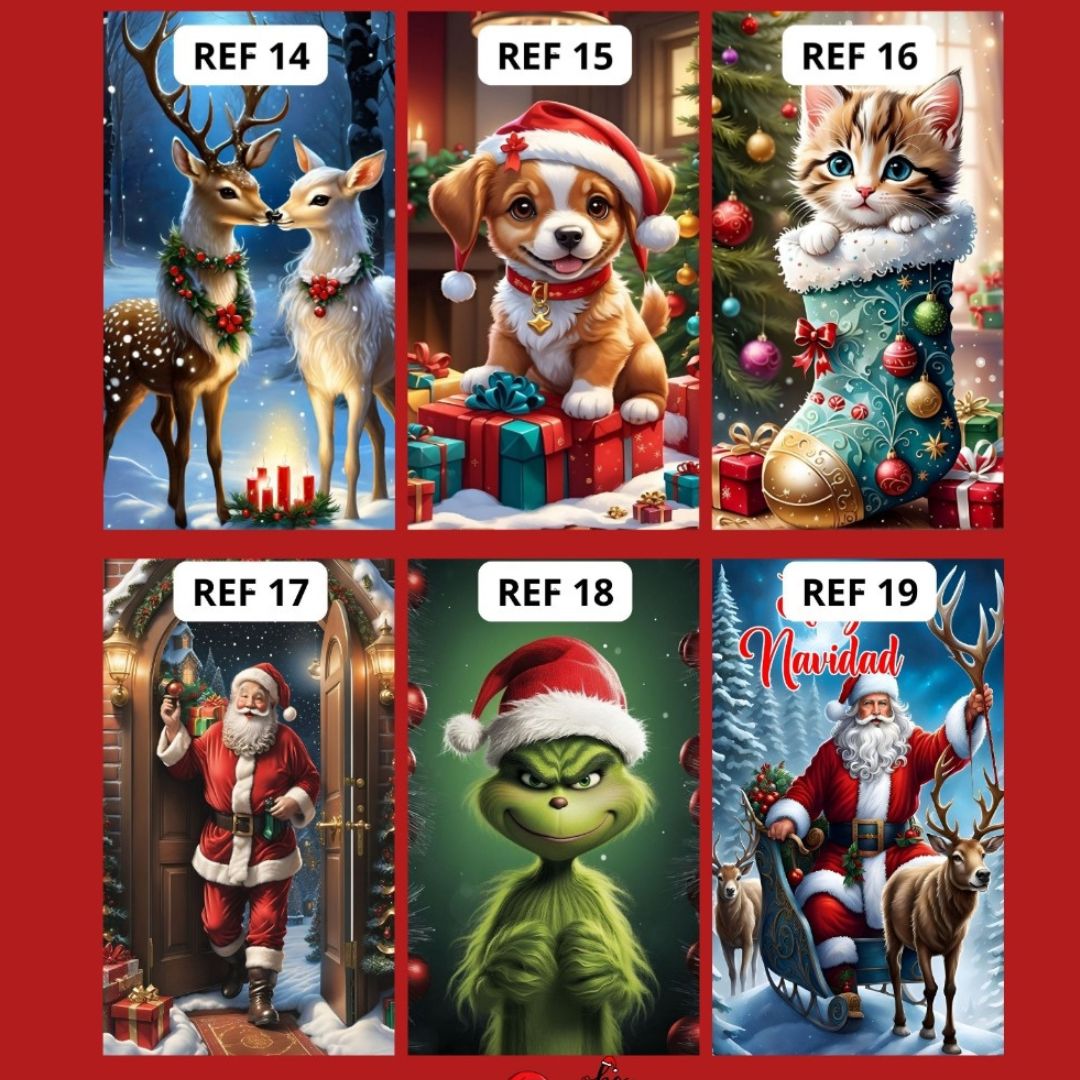 Fundas Navideñas para Puertas🎅