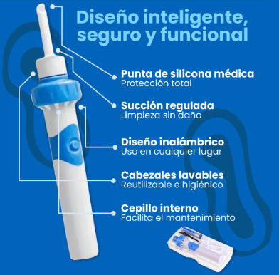 REMOVEDOR DE CERUMEN