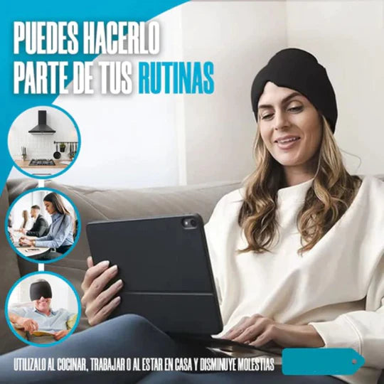ReliefHat™ Gorro Gel Para Dolor De Cabeza