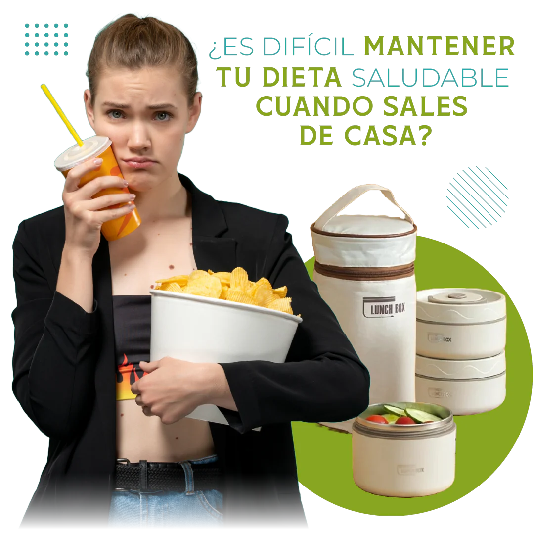 MEALSBOX™ SET DE LONCHERA TÉRMICA PORTÁTIL