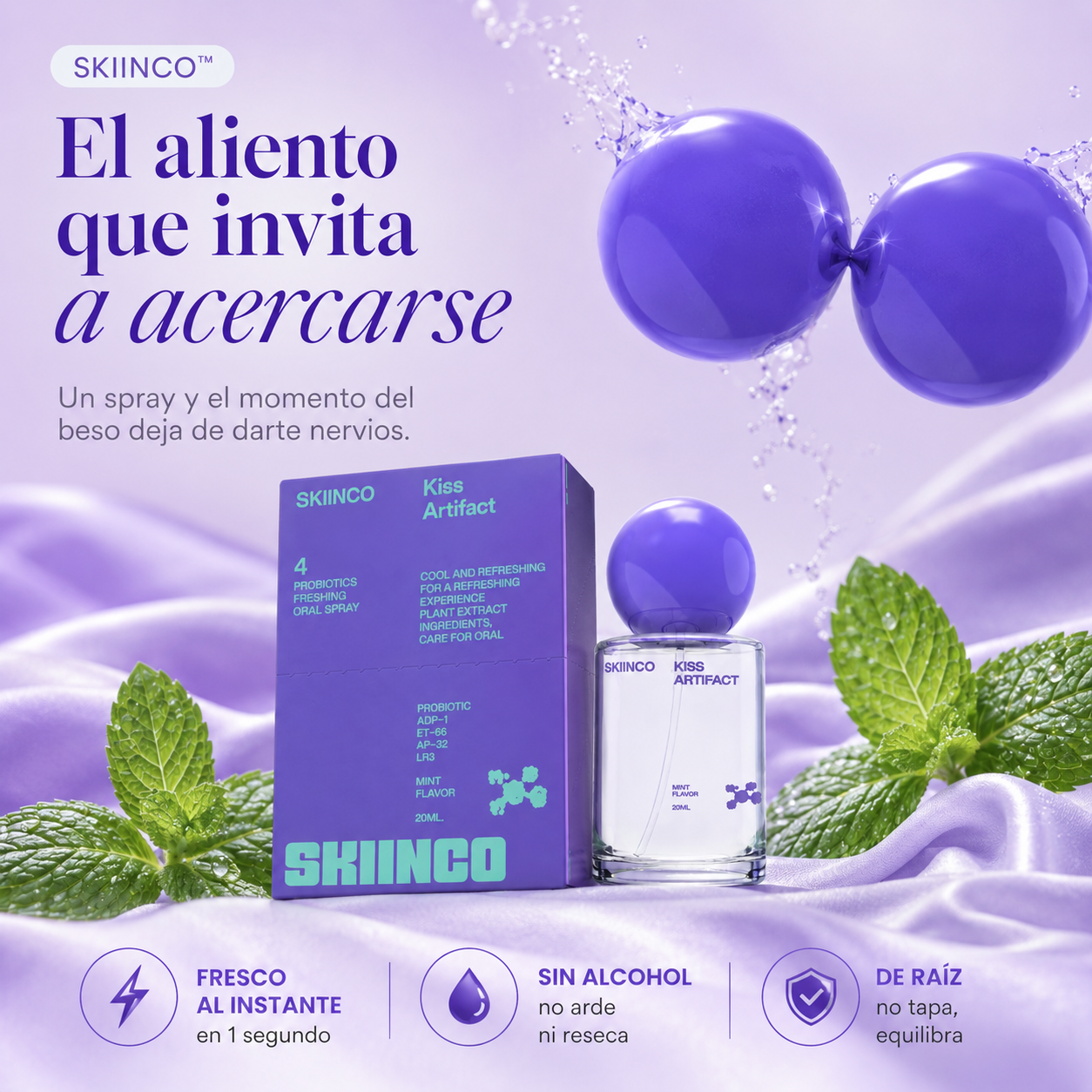 Kiss Artifact™ - El Perfume Para Tu Aliento