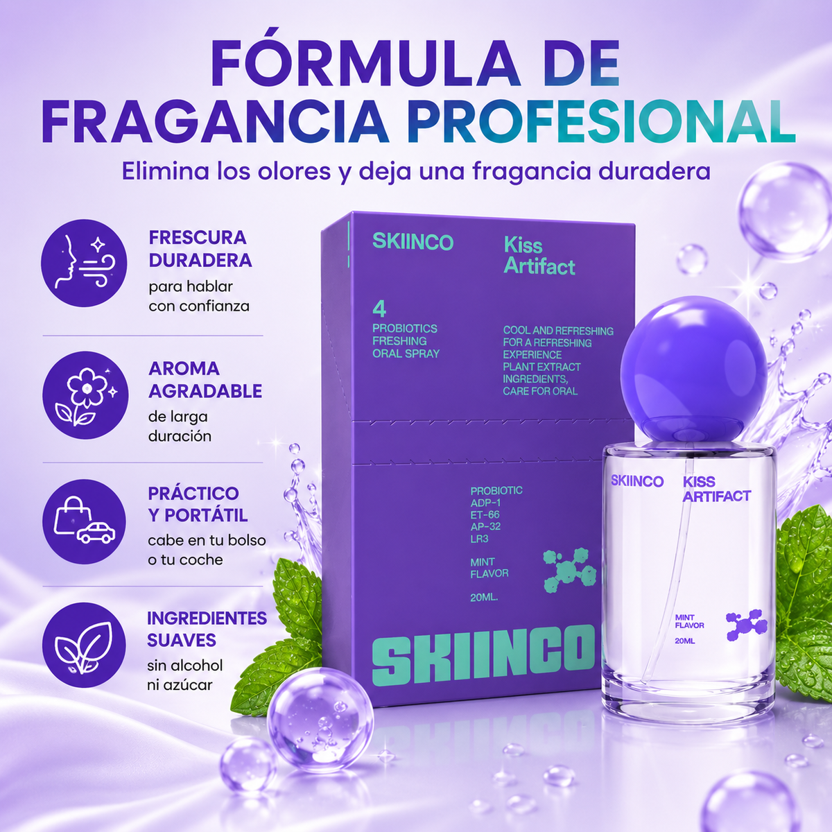Kiss Artifact™ - El Perfume Para Tu Aliento