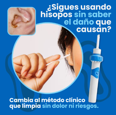 REMOVEDOR DE CERUMEN