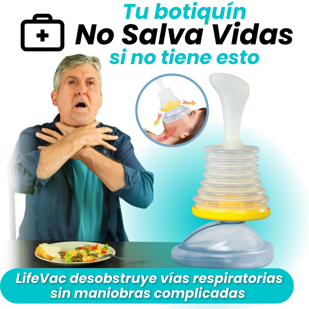 LifeVac™ Kit SalvaVidas Antiasfixia