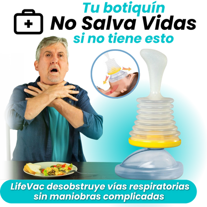 LifeVac™ Kit SalvaVidas Antiasfixia