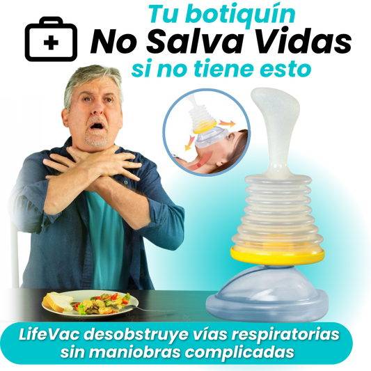 LifeVac™ Kit SalvaVidas Antiasfixia