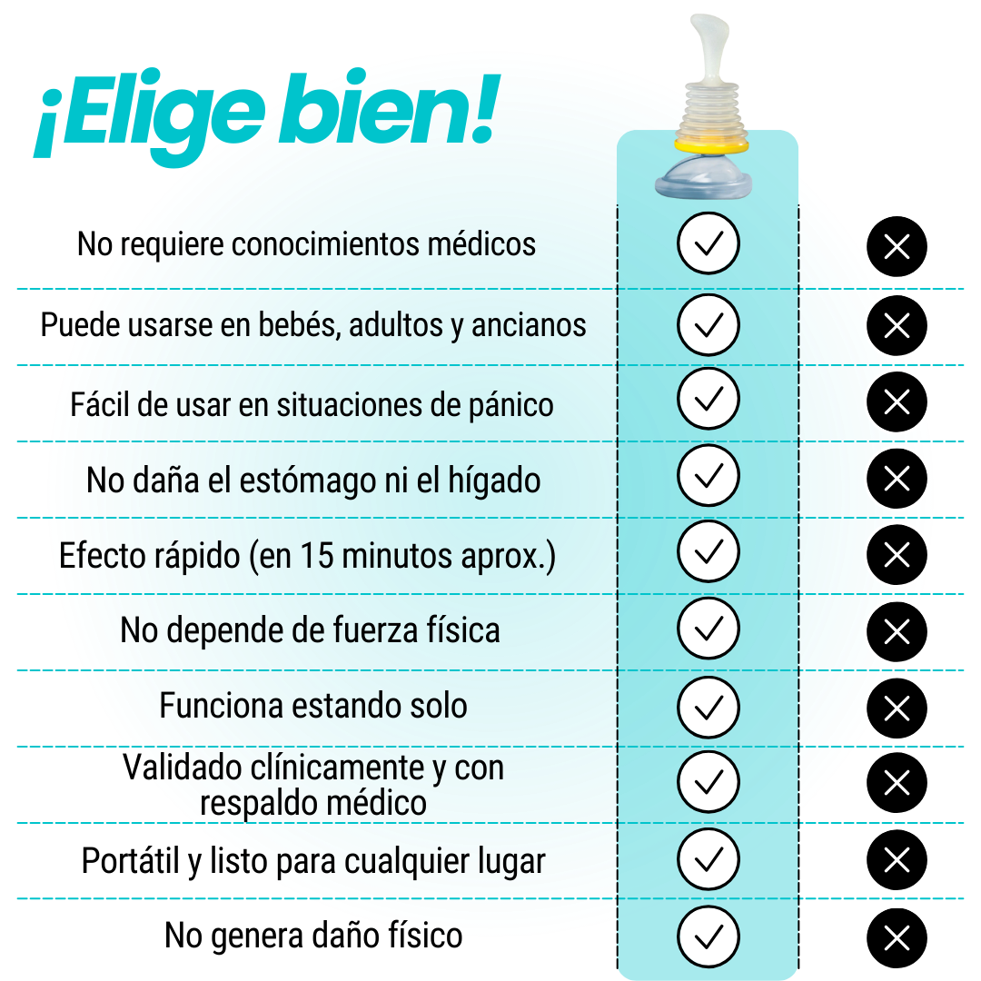 LifeVac™ Kit SalvaVidas Antiasfixia