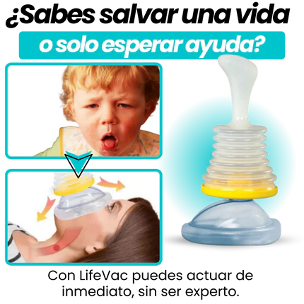 LifeVac™ Kit SalvaVidas Antiasfixia