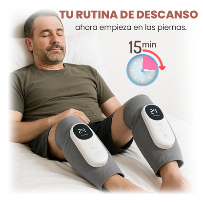 MASAJEADOR DE PIERNAS CON CALEFACCIÓN