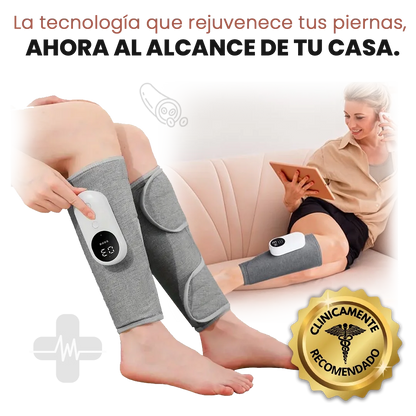MASAJEADOR DE PIERNAS CON CALEFACCIÓN