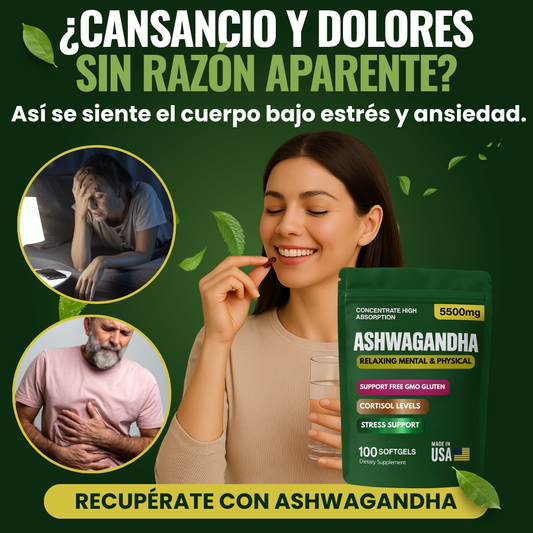 ASHWAGANDHA EN CAPSULAS