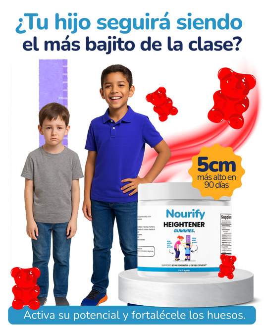 GOMAS CRECIMIENTO PARA NIÑOS