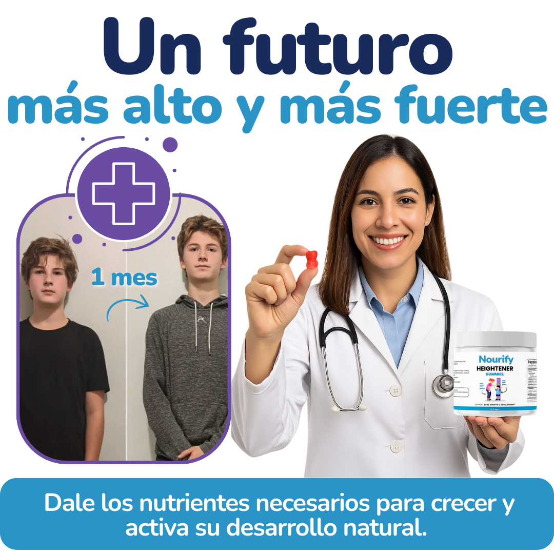 GOMAS CRECIMIENTO PARA NIÑOS