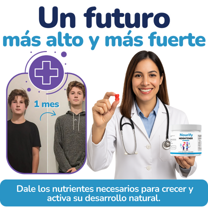 GOMAS CRECIMIENTO PARA NIÑOS