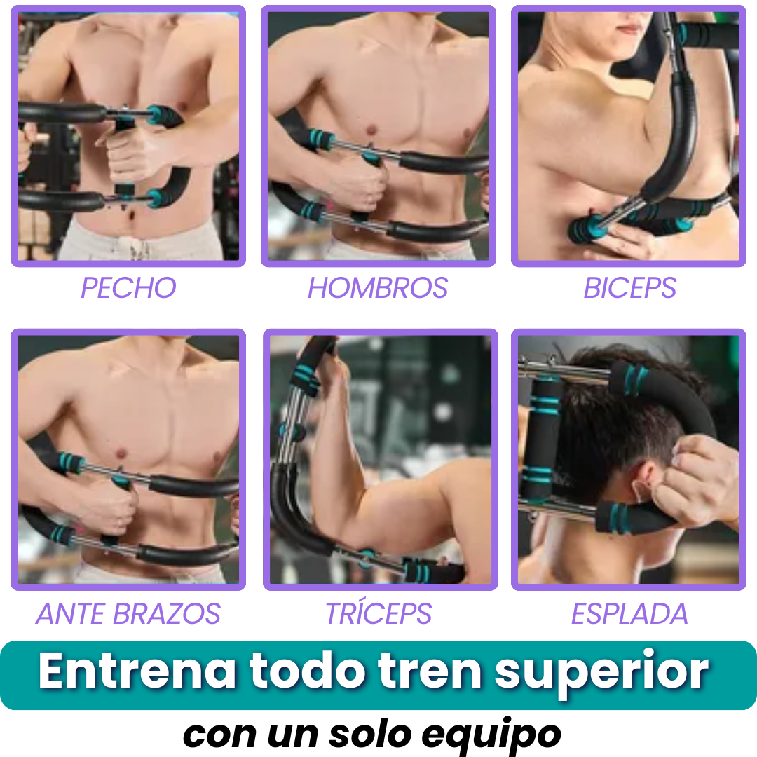 ENTRENADOR DE BRAZOS Y PECHO