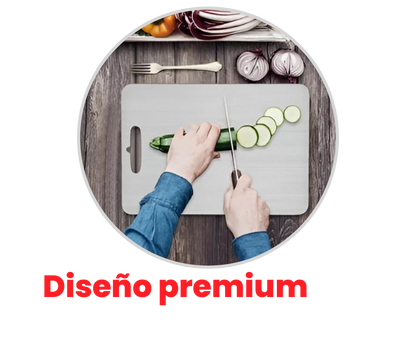 TABLA COCINA TITANIO