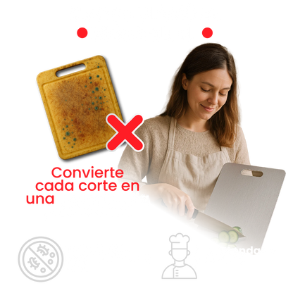 TABLA COCINA TITANIO
