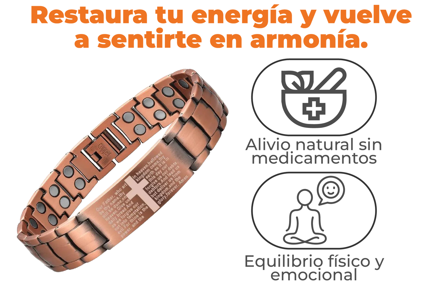 BRAZALETE DE COBRE
