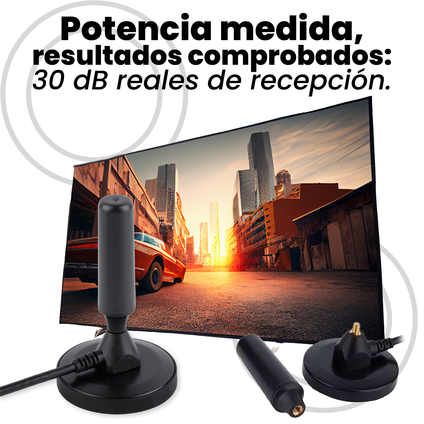 ANTENA TDT 4K PARA TV