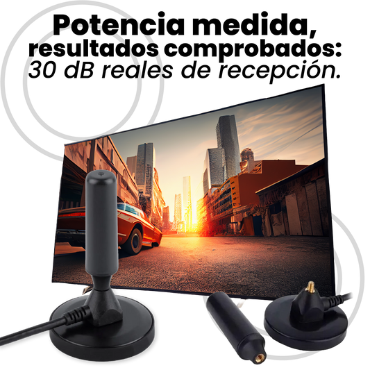 ANTENA TDT 4K PARA TV