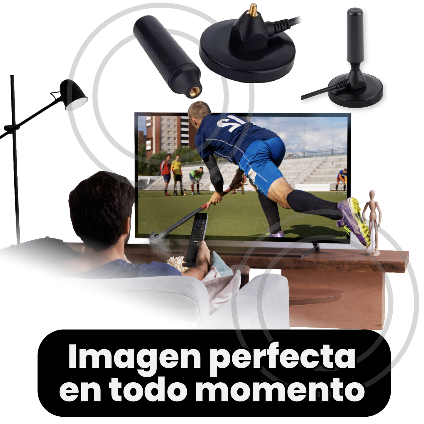 ANTENA TDT 4K PARA TV