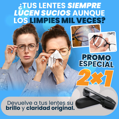 Limpiador Lentes 2x1