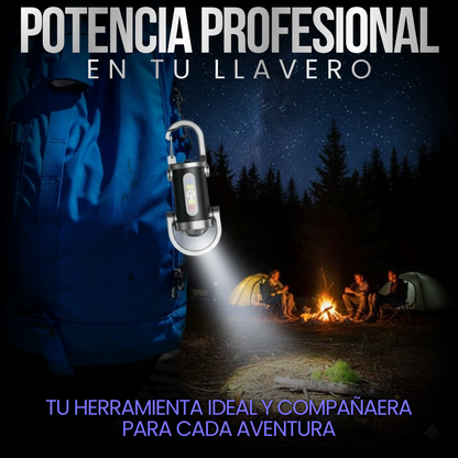 Linterna Llavero Multifuncional