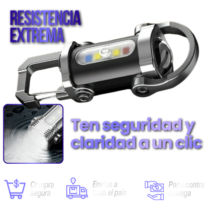 Linterna Llavero Multifuncional