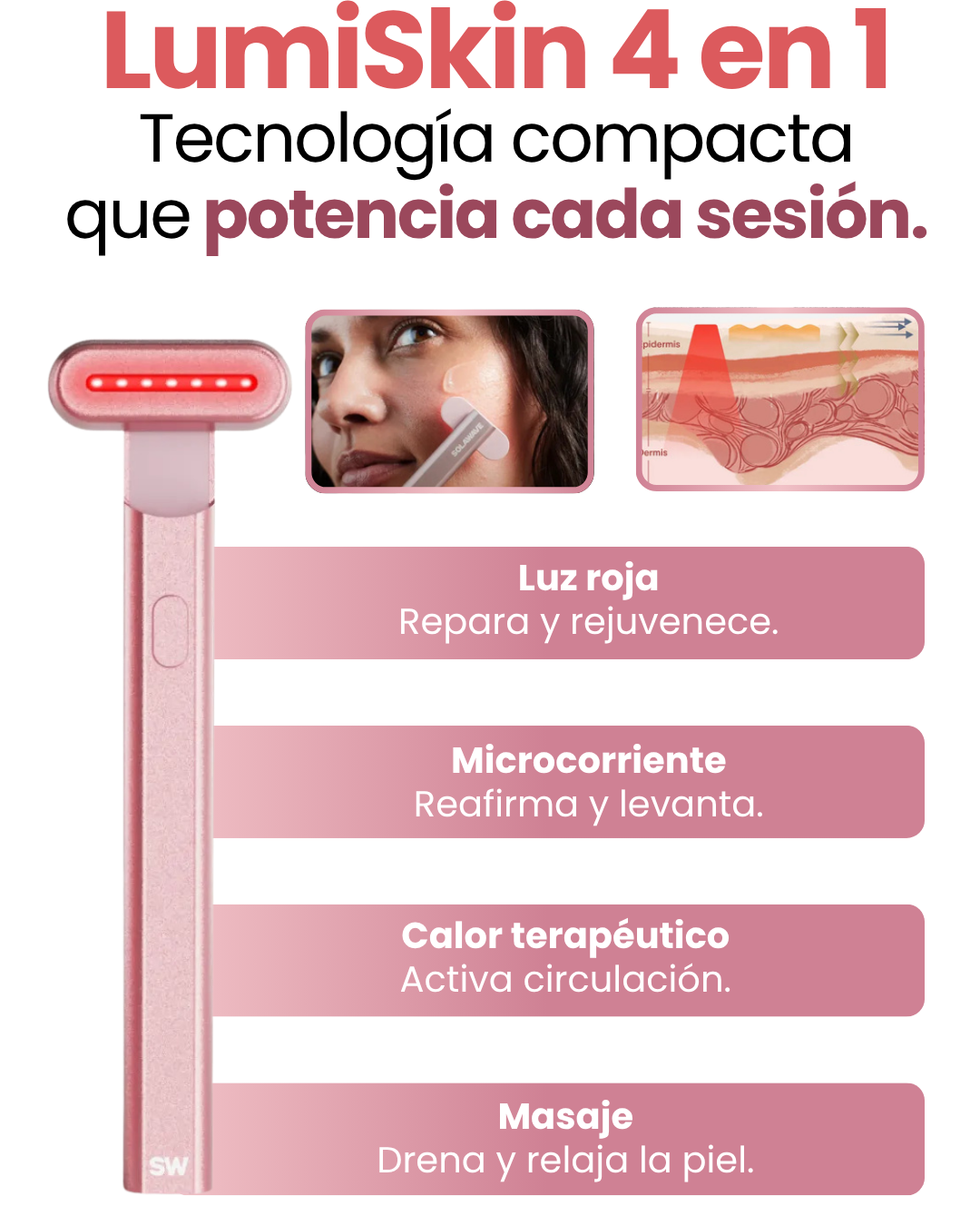DISPOSITIVO FACIAL 4 EN 1