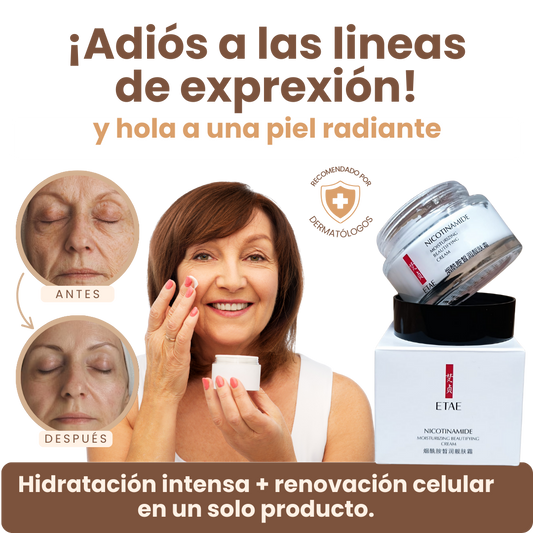 NICOTINAMIDE™ CREMA ANTIEDAD PARA MUJER