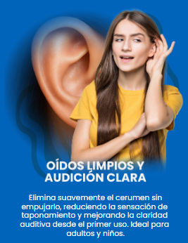 REMOVEDOR DE CERUMEN