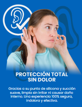 REMOVEDOR DE CERUMEN