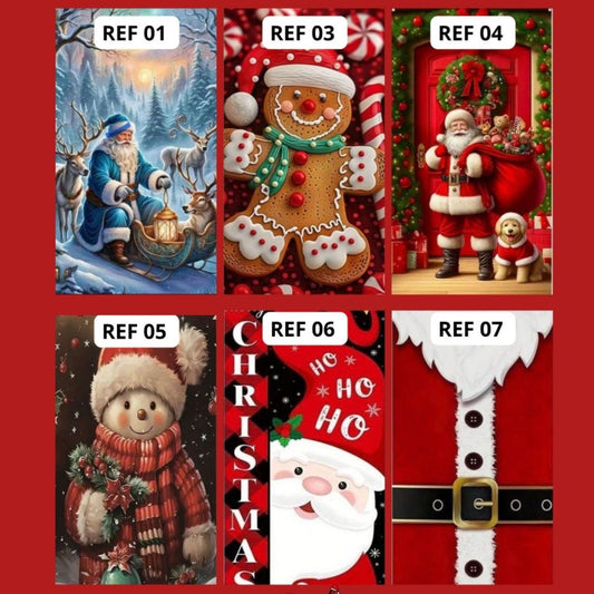 Fundas Navideñas para Puertas🎅