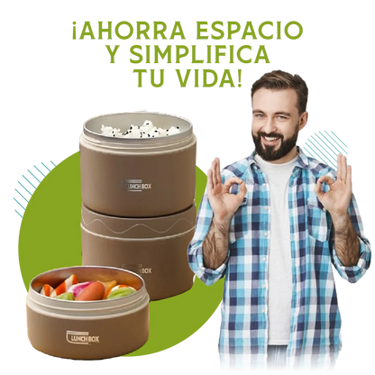 MEALSBOX™ SET DE LONCHERA TÉRMICA PORTÁTIL