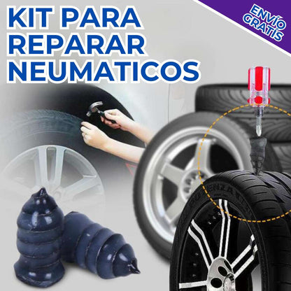 TIREFIXPRO™ KIT PARA REPARAR NEUMATICOS X 18