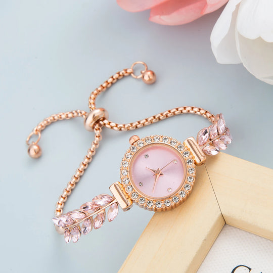 Reloj para Mujer con Elemento de Pulsera