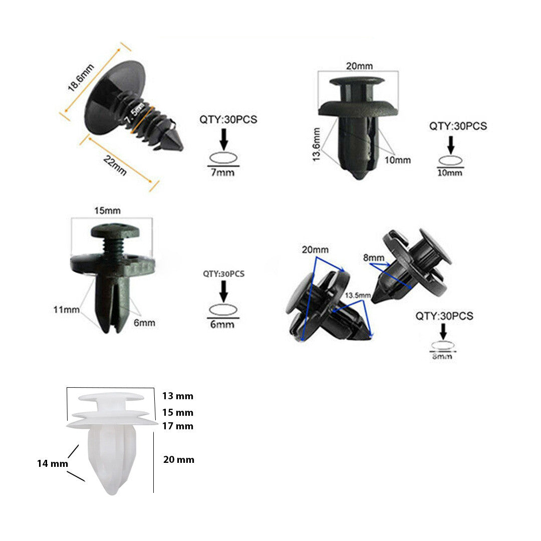 RIVETBUCKLE™ REMACHES PLASTICOS