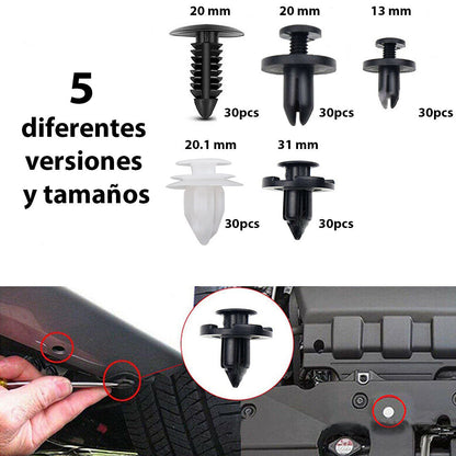 RIVETBUCKLE™ REMACHES PLASTICOS
